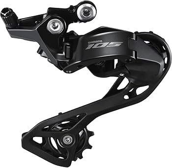 SHIMANO 105 リアディレイラー 7000 ブラック/レッド SHIMANO ( シマノ